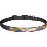 Building Blocks Dog Collar - Large (Personalized)