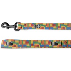 Building Blocks Dog Leash - 6 ft (Personalized)