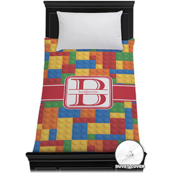 Building Blocks Duvet Cover - Twin (Personalized)