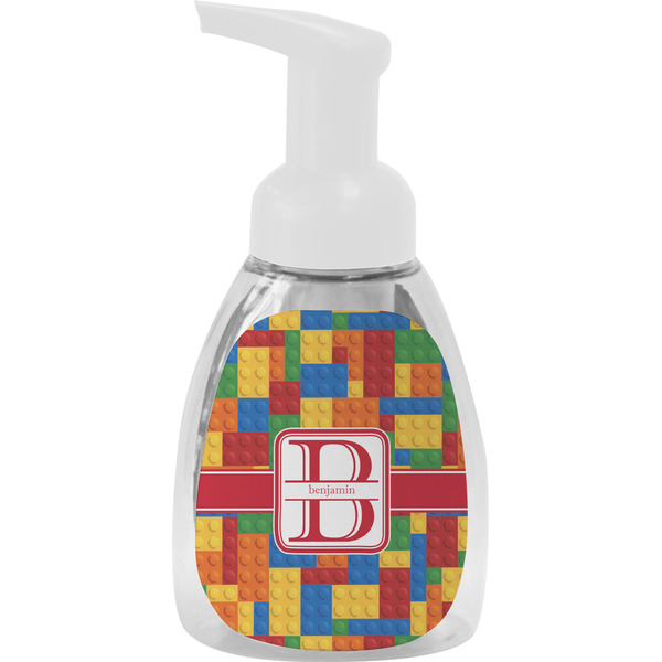 Custom Building Blocks Foam Soap Bottle (Personalized)