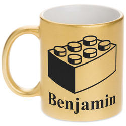 Building Blocks Metallic Mug (Personalized)