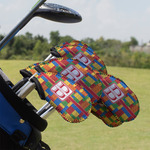 Building Blocks Golf Club Iron Cover - Set of 9 (Personalized)