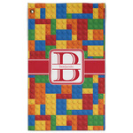 Building Blocks Golf Towel - Poly-Cotton Blend w/ Name and Initial