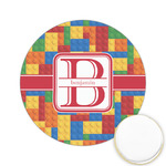 Building Blocks Printed Cookie Topper - 2.15" (Personalized)