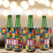 Building Blocks Jersey Bottle Cooler - Set of 4 - LIFESTYLE