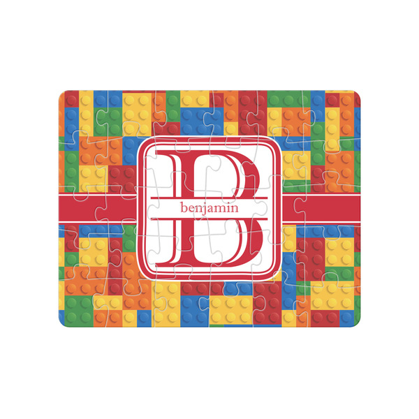 Custom Building Blocks Jigsaw Puzzles (Personalized)