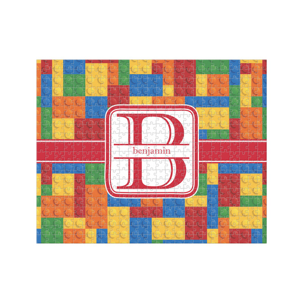 Custom Building Blocks 500 pc Jigsaw Puzzle (Personalized)