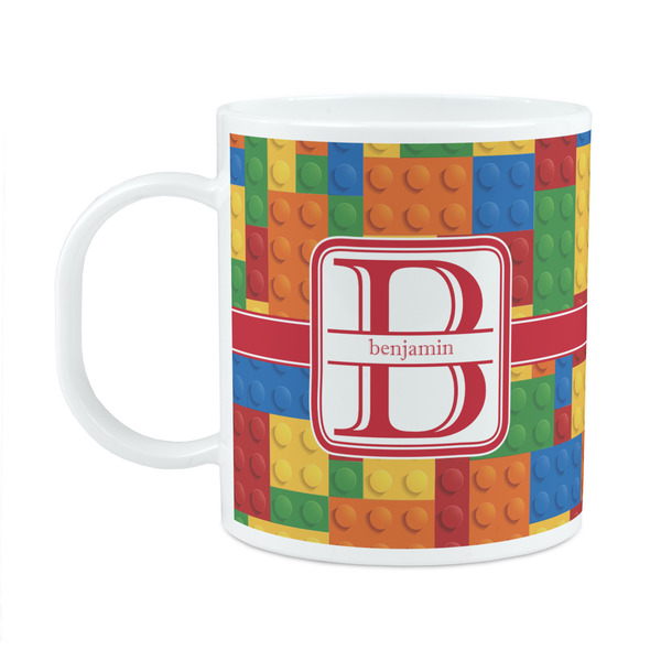 Custom Building Blocks Plastic Kids Mug (Personalized)