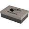 Building Blocks Large Engraved Gift Box with Leather Lid - Front/Main