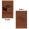 Building Blocks Leatherette Sketchbooks - Small - Double Sided - Front & Back View