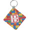 Building Blocks Personalized Diamond Key Chain