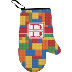 Building Blocks Right Oven Mitt (Personalized)
