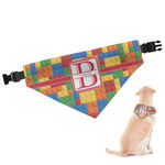 Building Blocks Dog Bandana - Small (Personalized)