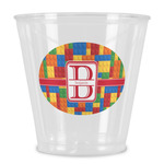 Building Blocks Plastic Shot Glass (Personalized)