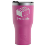 Building Blocks RTIC Tumbler - Magenta - Laser Engraved - Single-Sided (Personalized)