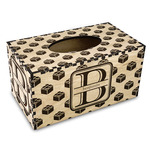 Building Blocks Wood Tissue Box Cover - Rectangle (Personalized)