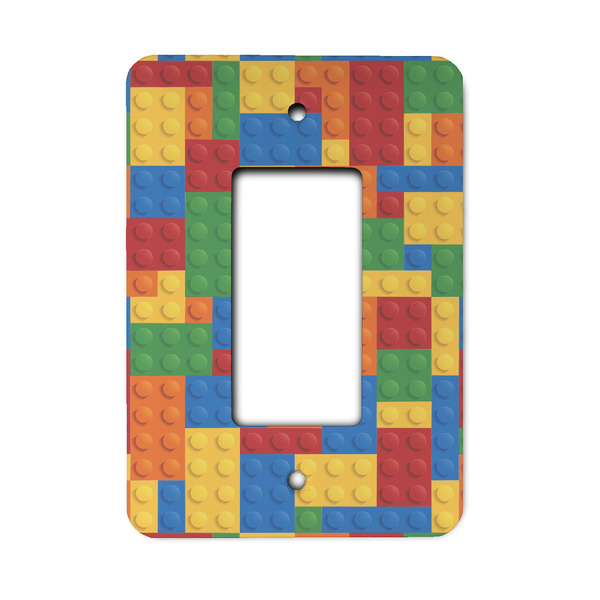 Custom Building Blocks Rocker Style Light Switch Cover