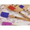 Building Blocks Silicone Spatula - Blue - Lifestyle