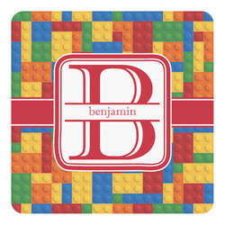 Building Blocks Square Decal - Small (Personalized)