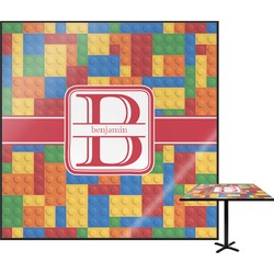 Building Blocks Square Table Top - 24" (Personalized)