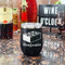 Building Blocks Stainless Wine Tumblers - Black - Double Sided - In Context