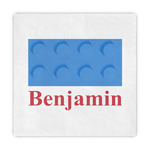 Building Blocks Standard Decorative Napkins (Personalized)