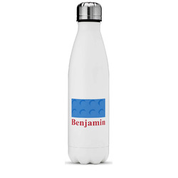Building Blocks Water Bottle - 17 oz. - Stainless Steel - Full Color Printing (Personalized)