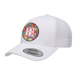 Building Blocks Trucker Hat - White (Personalized)