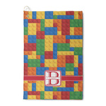 Building Blocks Waffle Weave Golf Towel (Personalized)