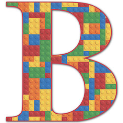 Building Blocks Letter Decal - Medium (Personalized)