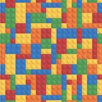 Building Blocks Wallpaper & Surface Covering (Peel & Stick 24"x 24" Sample)