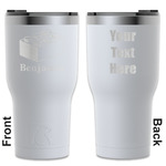 Building Blocks RTIC Tumbler - White - Engraved Front & Back (Personalized)