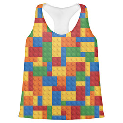 Building Blocks Womens Racerback Tank Top - X Large