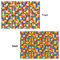 Building Blocks Wrapping Paper Sheet - Double Sided - Front & Back