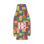 Building Blocks Zipper Bottle Cooler (Personalized)