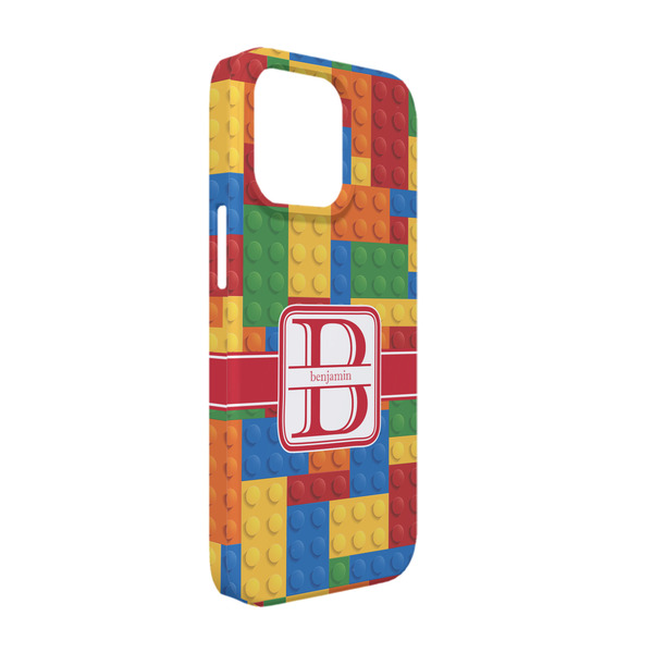 Custom Building Blocks iPhone Case - Plastic - iPhone 13 (Personalized)