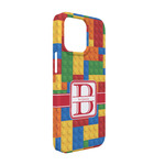 Building Blocks iPhone Case - Plastic - iPhone 13 Pro (Personalized)