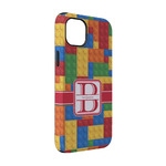 Building Blocks iPhone Case - Rubber Lined - iPhone 14 (Personalized)