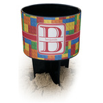 Building Blocks Black Beach Spiker Drink Holder (Personalized)