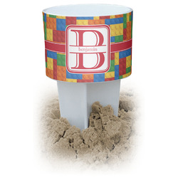 Building Blocks Beach Spiker Drink Holder (Personalized)