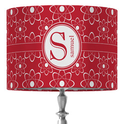 Atomic Orbit 16" Drum Lamp Shade - Fabric (Personalized)