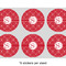 Atomic Orbit 3" Multipurpose Round Labels - Sheet