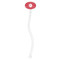 Atomic Orbit Clear Plastic 7" Stir Stick - Oval - Single Stick