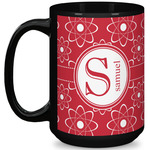 Atomic Orbit 15 Oz Coffee Mug - Black (Personalized)