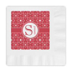 Atomic Orbit Embossed Decorative Napkins (Personalized)