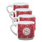 Atomic Orbit Double Shot Espresso Mugs - Set of 4 Front