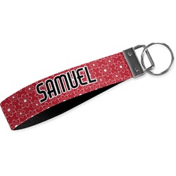 Atomic Orbit Wristlet Webbing Keychain Fob (Personalized)