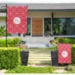 Atomic Orbit Large Garden Flag - Double Sided (Personalized)