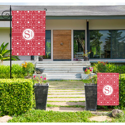 Atomic Orbit Large Garden Flag - Double Sided (Personalized)
