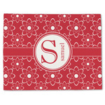 Atomic Orbit Single-Sided Linen Placemat - Single w/ Name and Initial